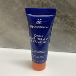 MD Solar Sciences DAILY EYE REPAIR EMULSION NEW Sealed Travel Size